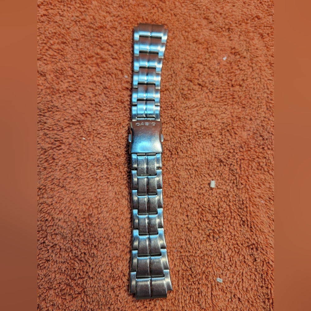 17 mm Casio S-1074DY Stainless Steel Vintage Men’s Watch Bracelet